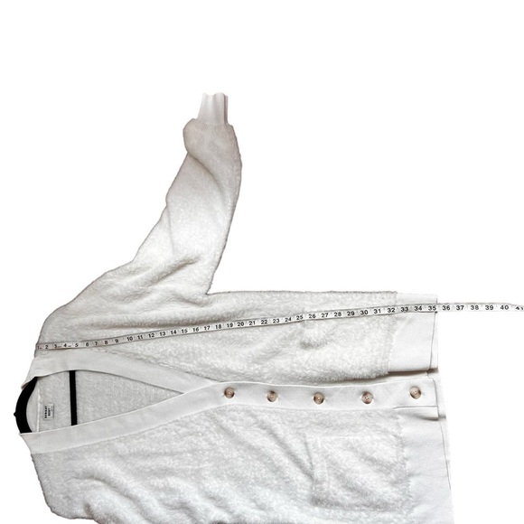 Aritzia Sunday Best Kitten Cardigan- Soft Fuzzy Long Cardigan- Size XS - Picture 12 of 12